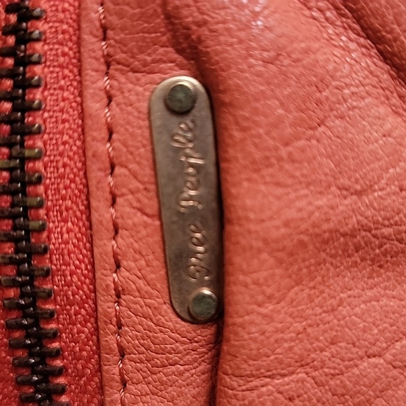 Stylish Pink FREE PEOPLE Wristlet - Picture 6 of 8